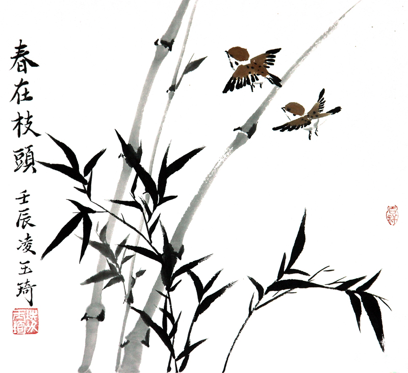 凌玉琦 學(xué)畫(huà)2年 9歲 (2)