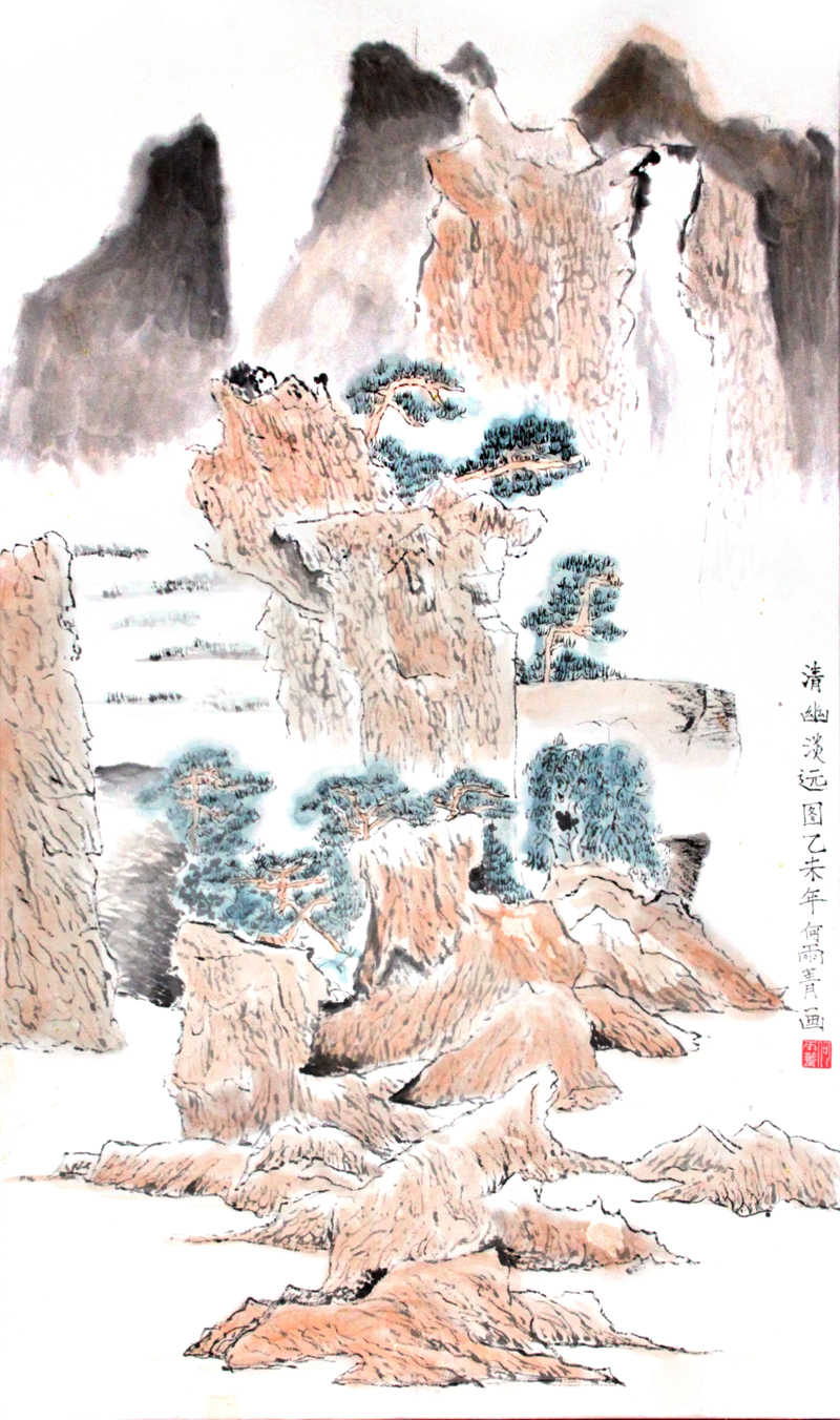 何雨菁 學(xué)畫(huà)3年 10歲